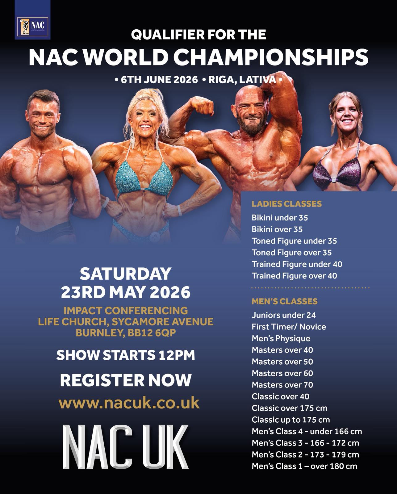 NAC UK SHOW - 23 May 2026